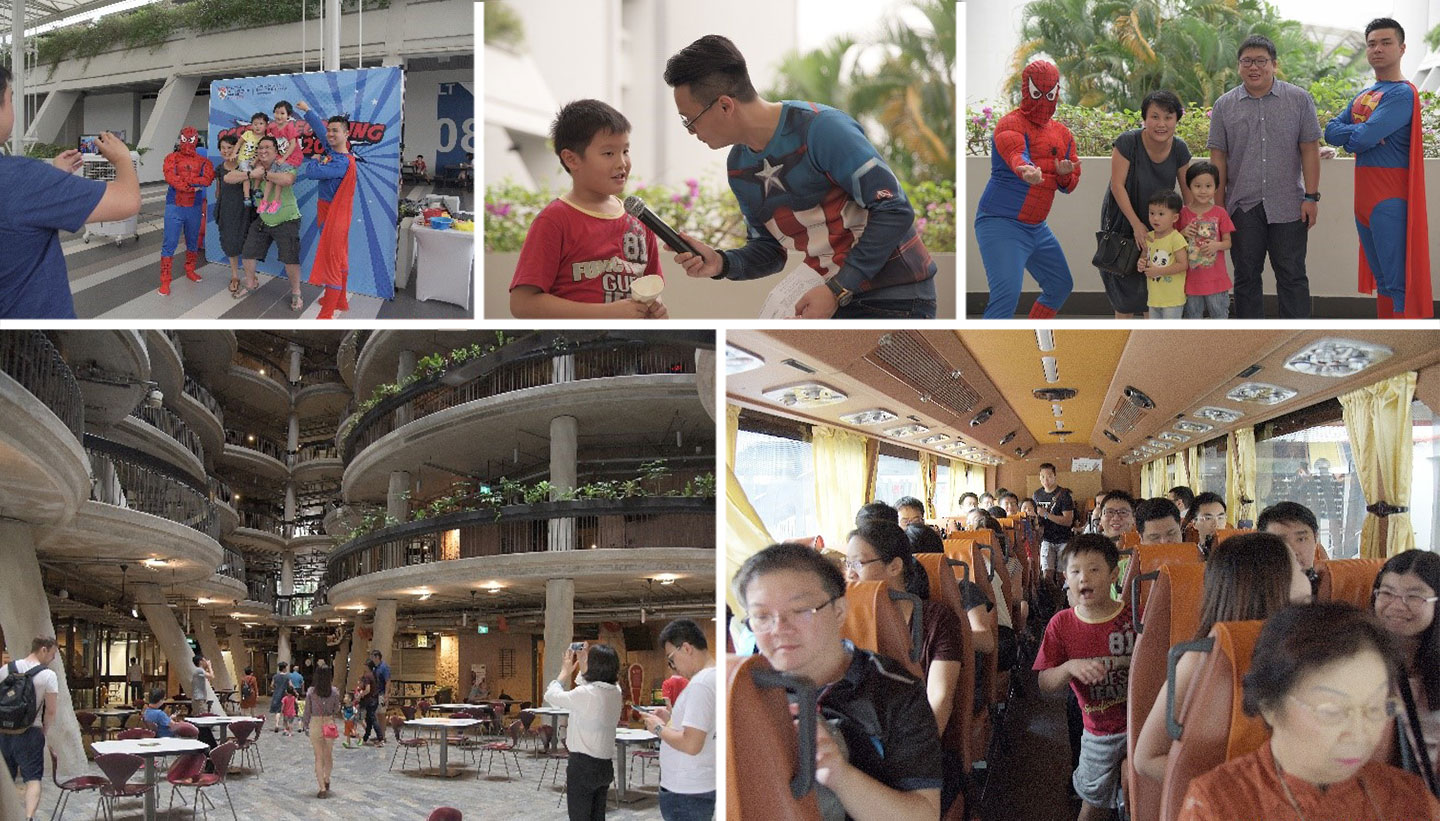The alumni was treated a high-tea reception at The Pavilion with fringe activities such as photo-booth. Many got to walk home with a souvenir to commemorate the wonderful day.