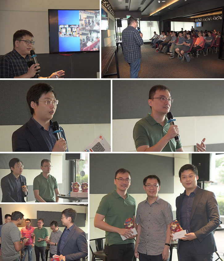 The event was aimed at strengthening the bond and network amongst the alumni and for them to learn more about cashless society and what it mean for the future. 