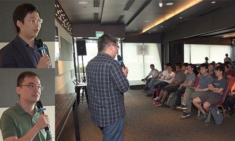 The event was aimed at strengthening the bond and network amongst the alumni and for them to learn more about cashless society and what it mean for the future.