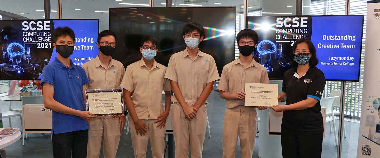Outstanding Creative Team: Nanyang Junior College, lazymonday.
    