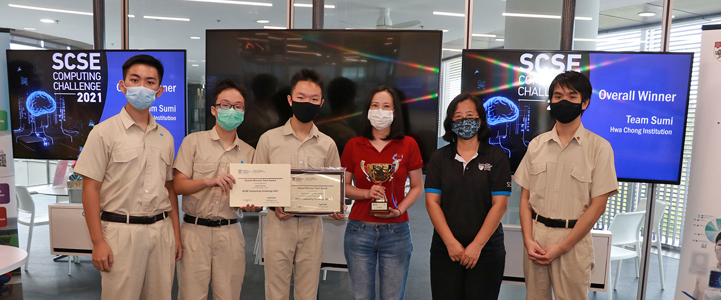 OVERALL WINNER: Hwa Chong Institution, Team Sumi. 