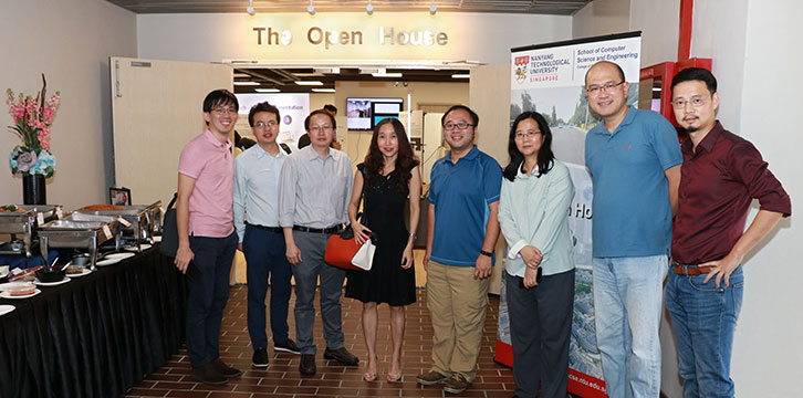 Friday 25th January 2019 saw the official launch of the Open House at the School of Computer Science and Engineering, along with the initial seven research project demonstrations to be housed there.