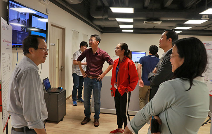 This multi-disciplinary lab has been set up to showcase the breadth of research work within the School and projects will rotate out each month to showcase the best demonstrations, so there will always be something new and a reason to drop in.