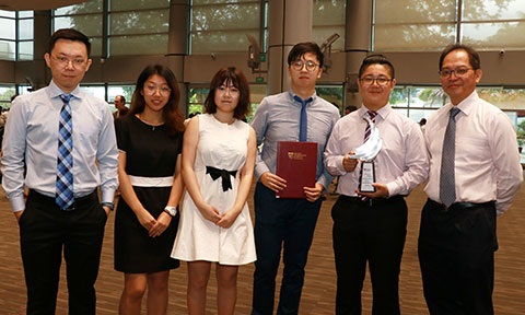 SCSE won three Nanyang Awards. One award in education, one in research and another for teamwork!