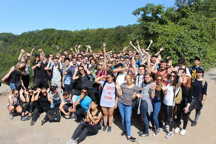 The opportunity to forge friendships with people from all over the world.
