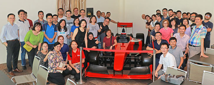 On 10 January 2019, SCSE staff gathered at the KF1 Arena Country Club for a fun karting challenge.