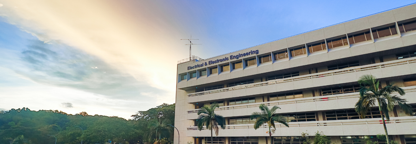 Sunset shot of EEE Building
