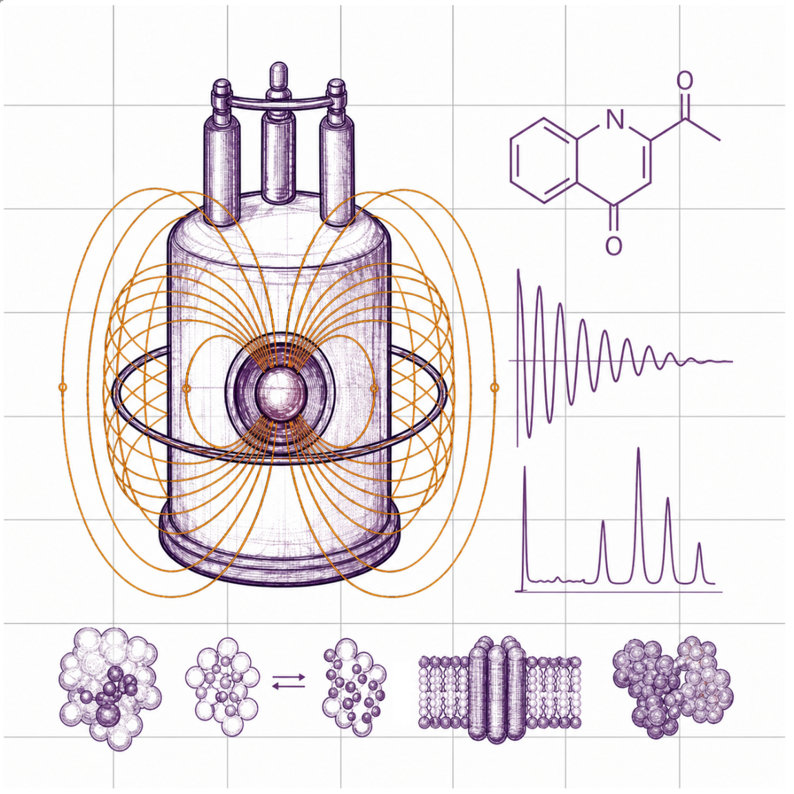 Nuclear Magnetic Resonance NMR Icon Nuclear Magnetic Resonance NMR Icon