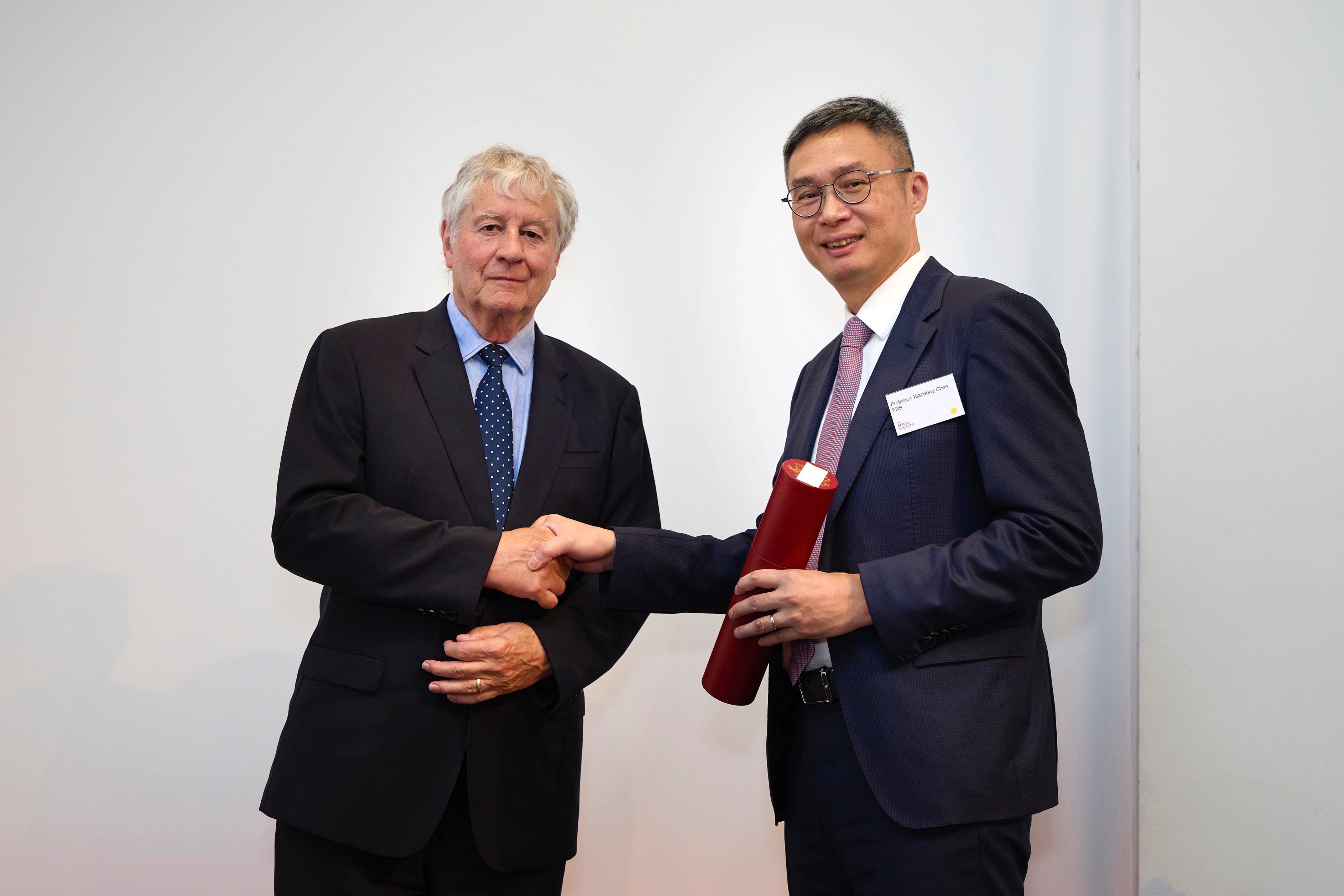 Distinguished University Professor and President’s Chair in Materials Science and Engineering, Prof Chen Xiaodong, elected as Fellow of Royal Society
