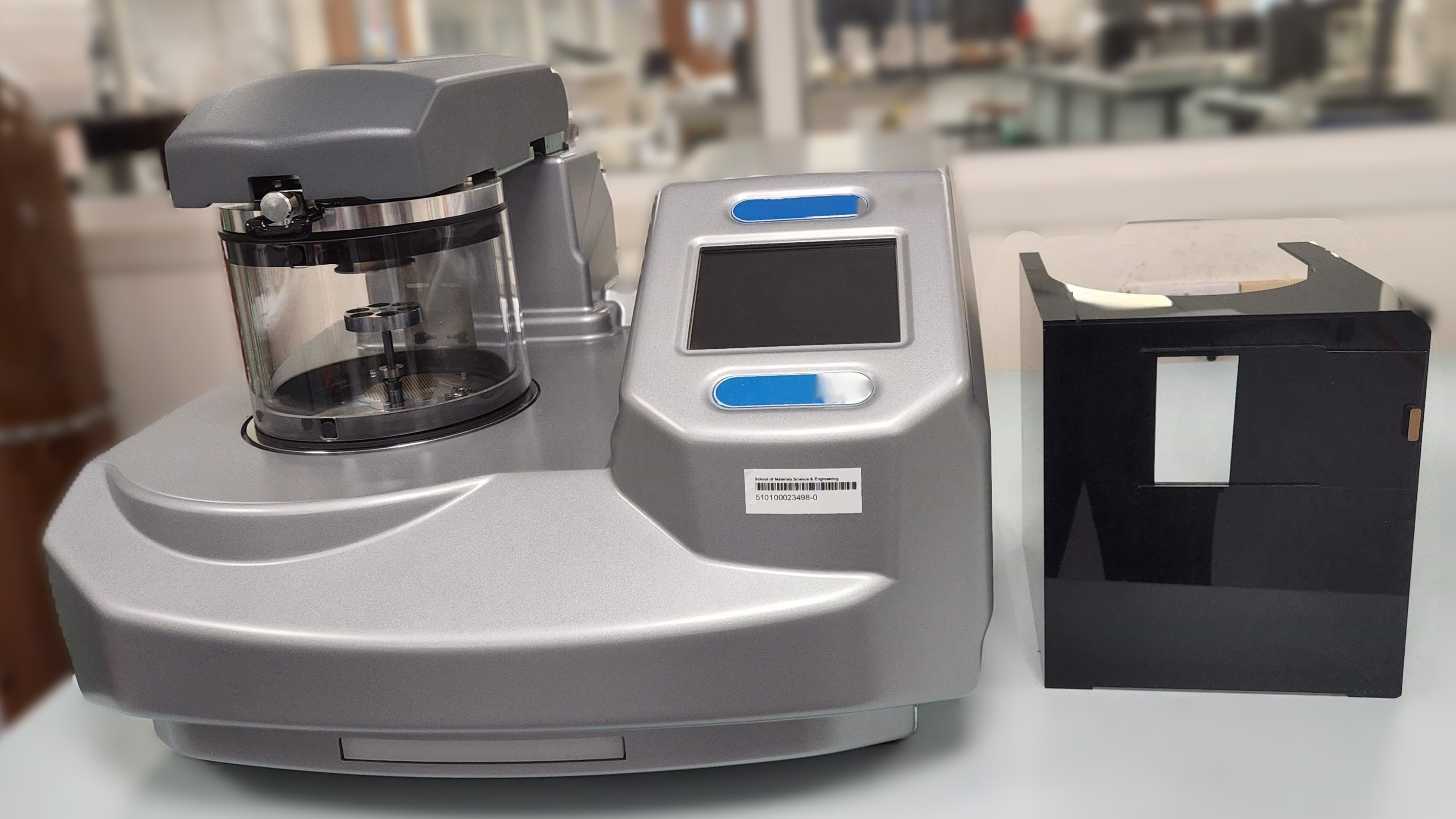 Turbo sputter coater for thin film deposition