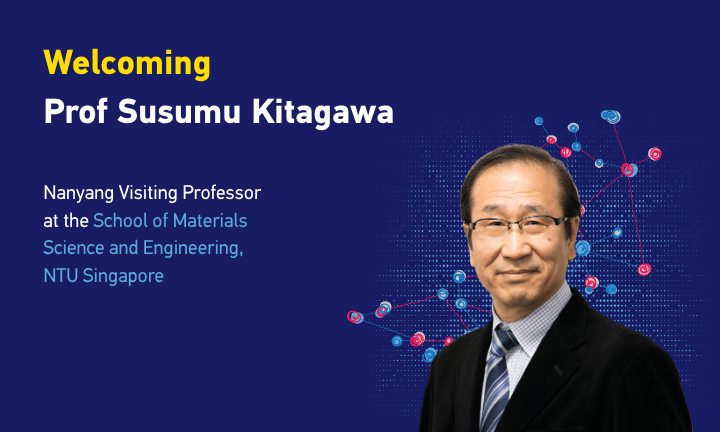 Prof Susumu Kitagawa Appointment in MSE