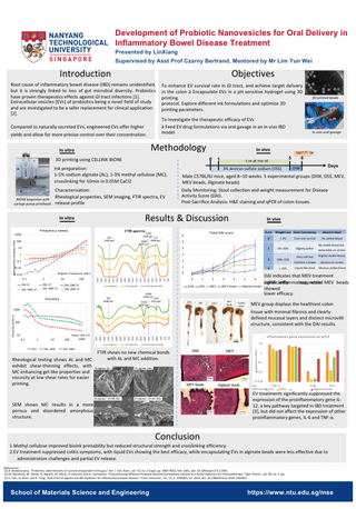 Development of Probiotic Nanovesicles for Oral Delivery in Inflammatory Bowel Disease Treatment