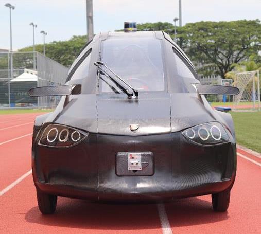 Nanyang Venture XI car front view
