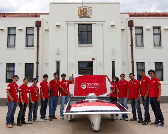 Nanyang Venture V Team photo