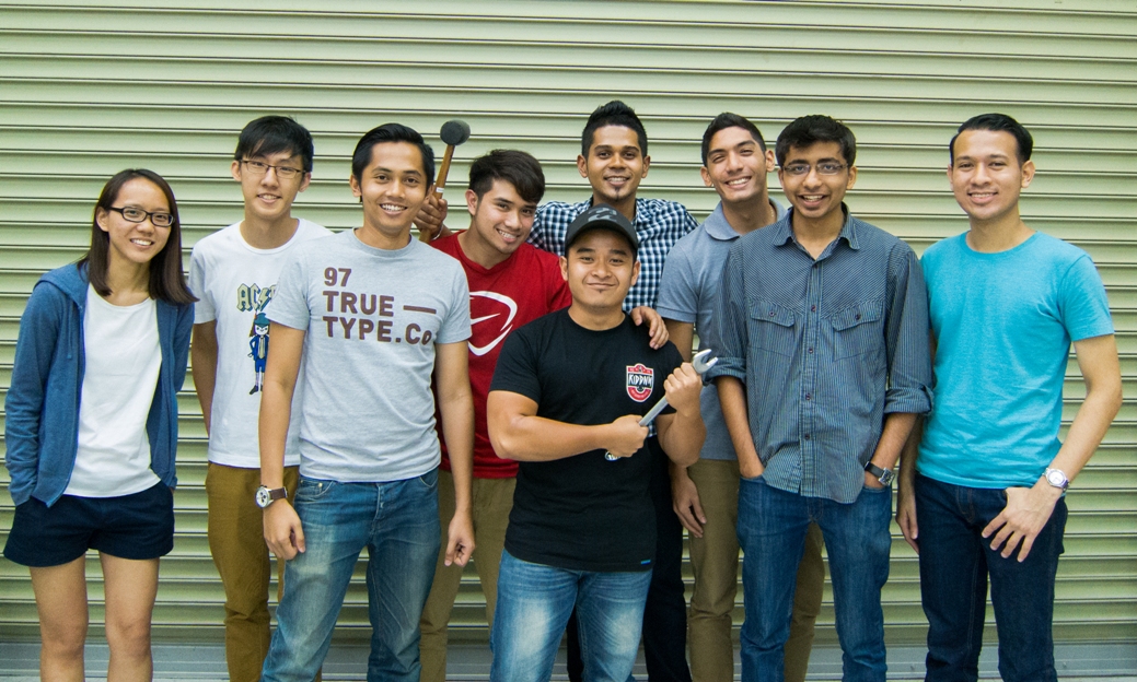 Nanyang Venture VII team photo