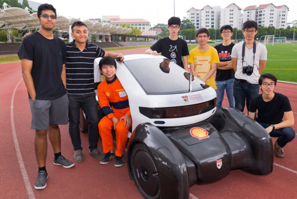 Nanyang Venture VIII team photo