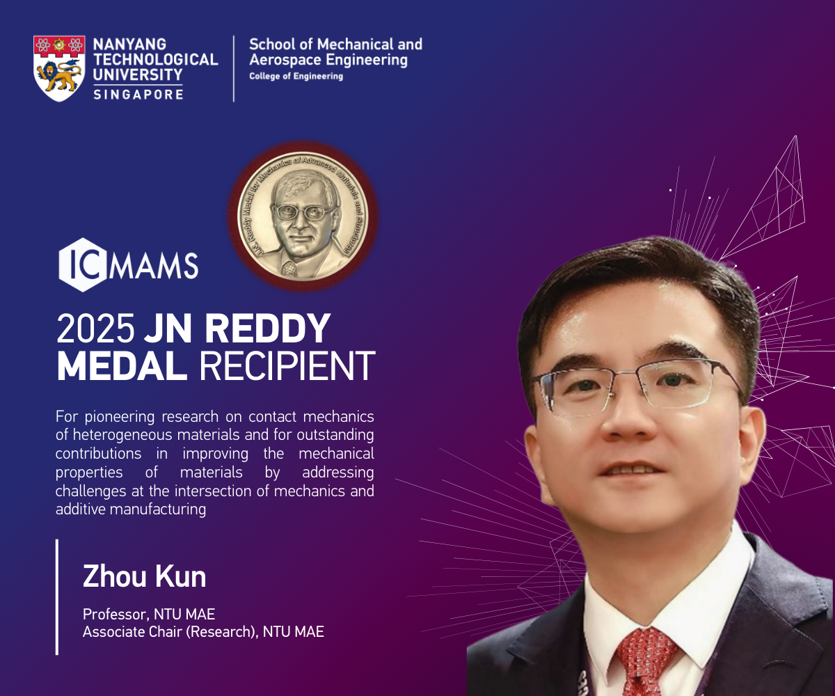 Prof Zhou Kun recognised with global leadership appointment and JN ...