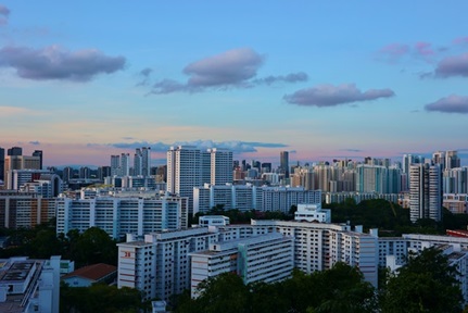 public housing, singapore, singapore households