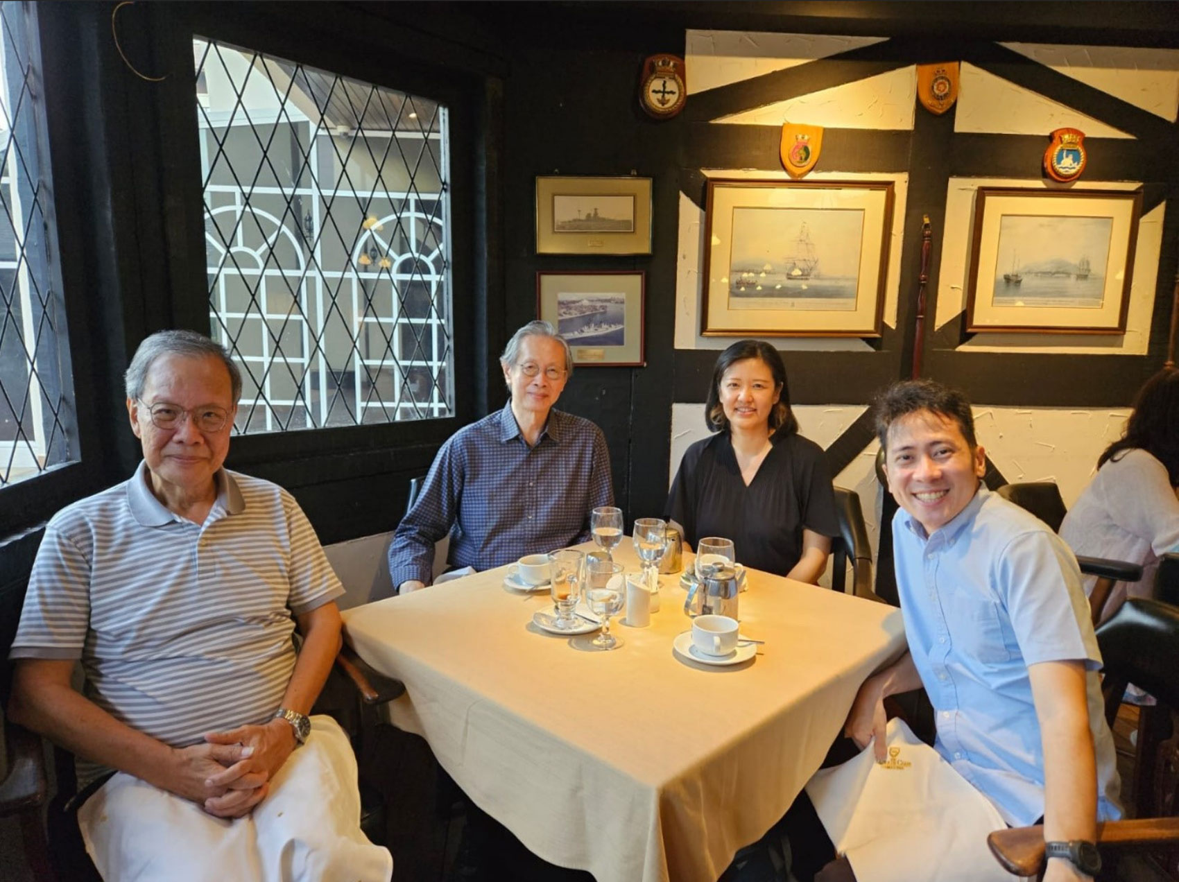 The first meeting when the idea for the Centre for the Study of Social Inequality was hatched, November 2023
