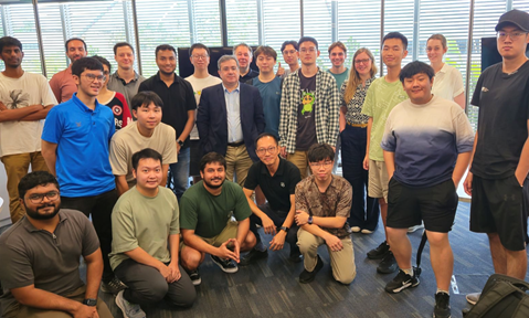 TUM Asia students