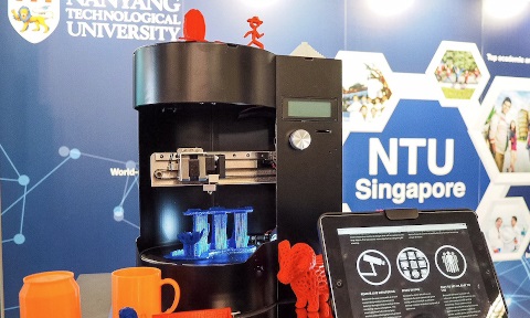 Blacksmith Group's printer on exhibition