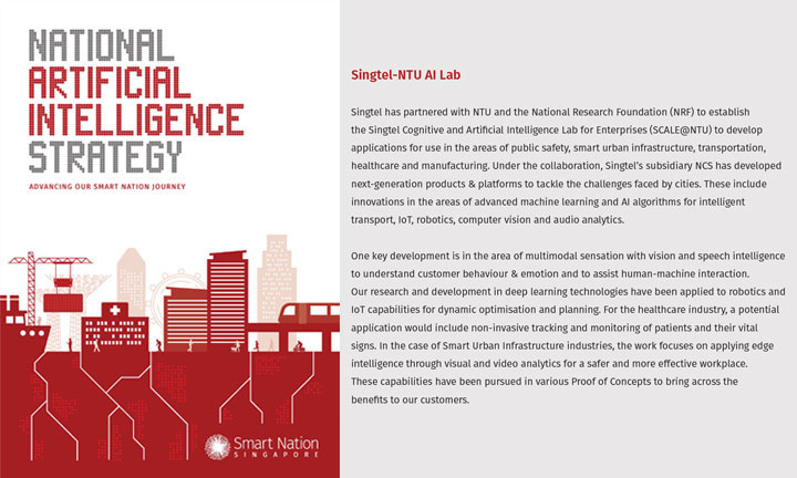 SCALE@NTU is featured in National AI Strategy as a key AI joint lab