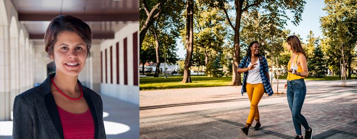 Green infrastructure, like parks and community gardens, can keep city temperatures cooler, buffer neighborhoods from flood risk and boost people’s physical and mental health. Image Credit: Perrine Hamel (left) and  urbazon / iStock Image Caption