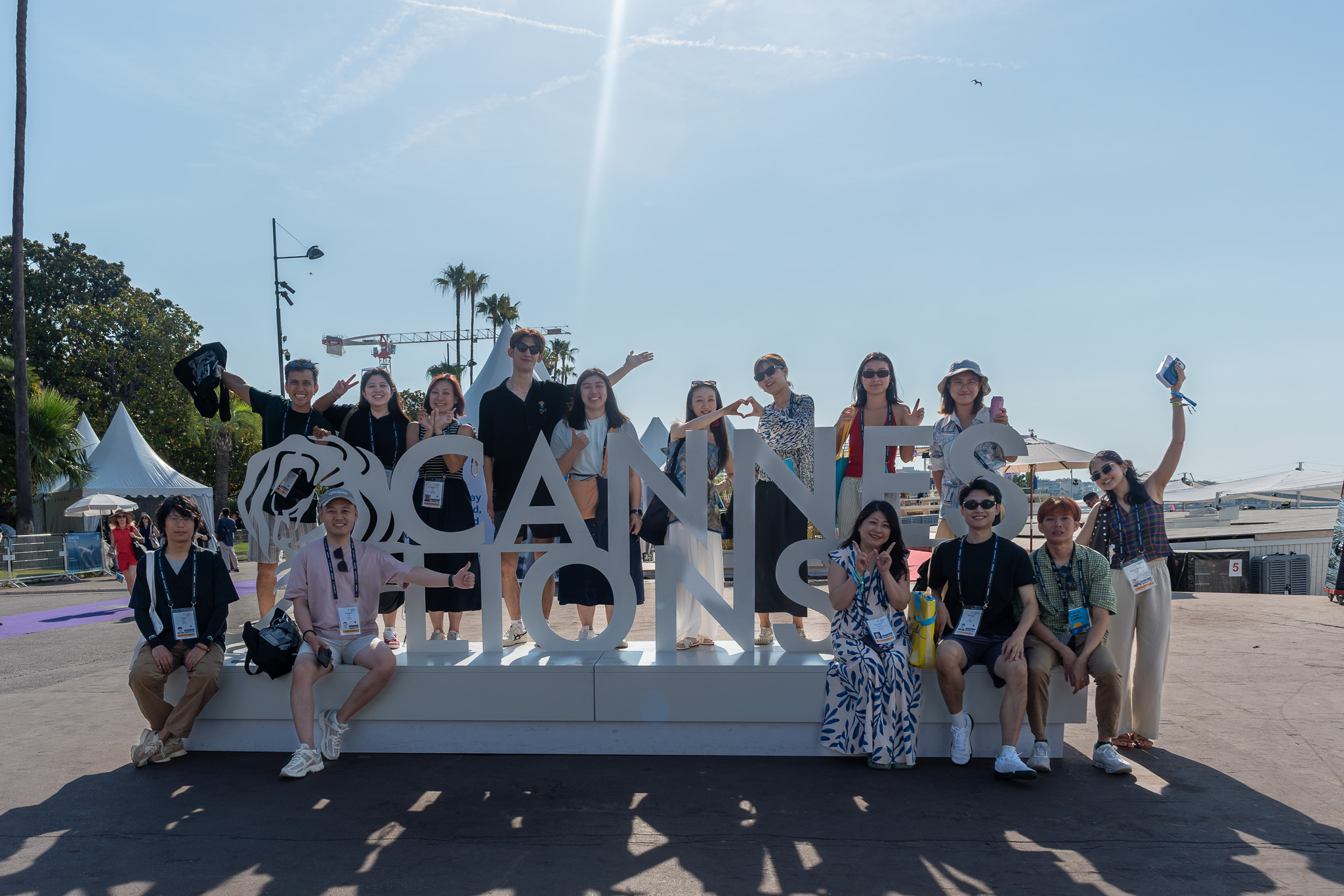 WKWSCI Master of Media and Communication students at Cannes Lions 2026