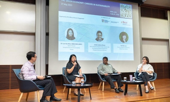 Dr Lee Hui Mien at NTU talk