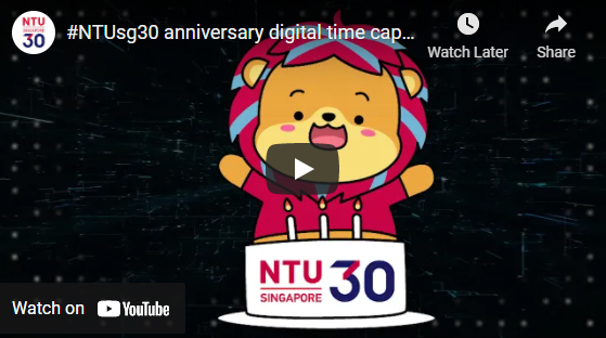 Watch the digital time capsule being sealed