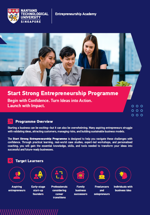 Start Strong Programme Brochure