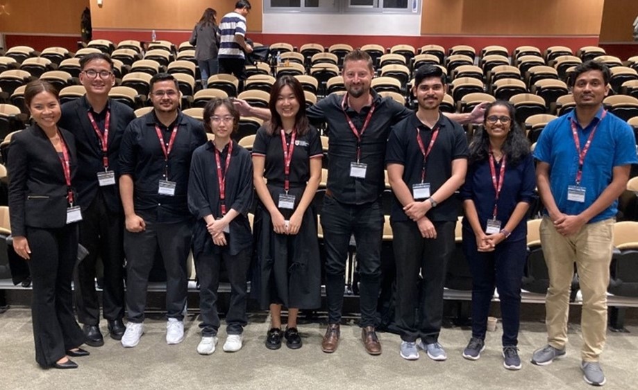 The friendly and highly motivated team of organizers and volunteers from NTU’s WeberLab