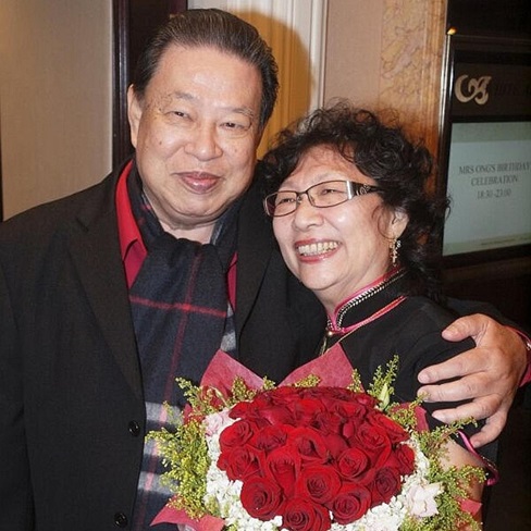 Mr Ong Tiong Tat and Irene Tan