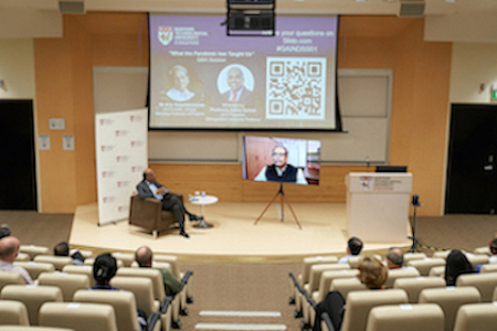 Hybrid (physical and virtual) session was well attended by participants from Singapore and India
