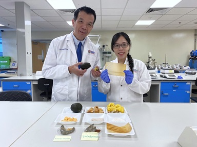 Sustainable antibacterial food wrap that changes colour when food goes bad