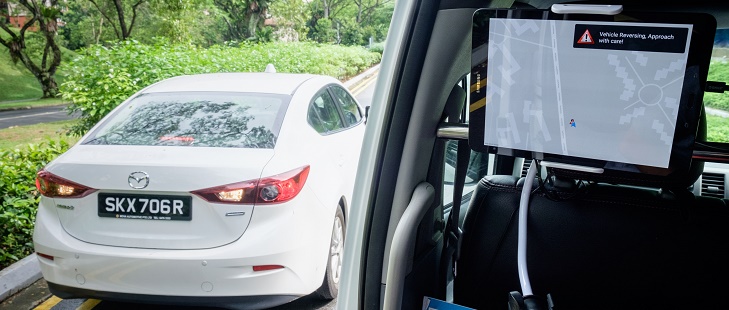 NTU Smart Mobility showcase safety demo