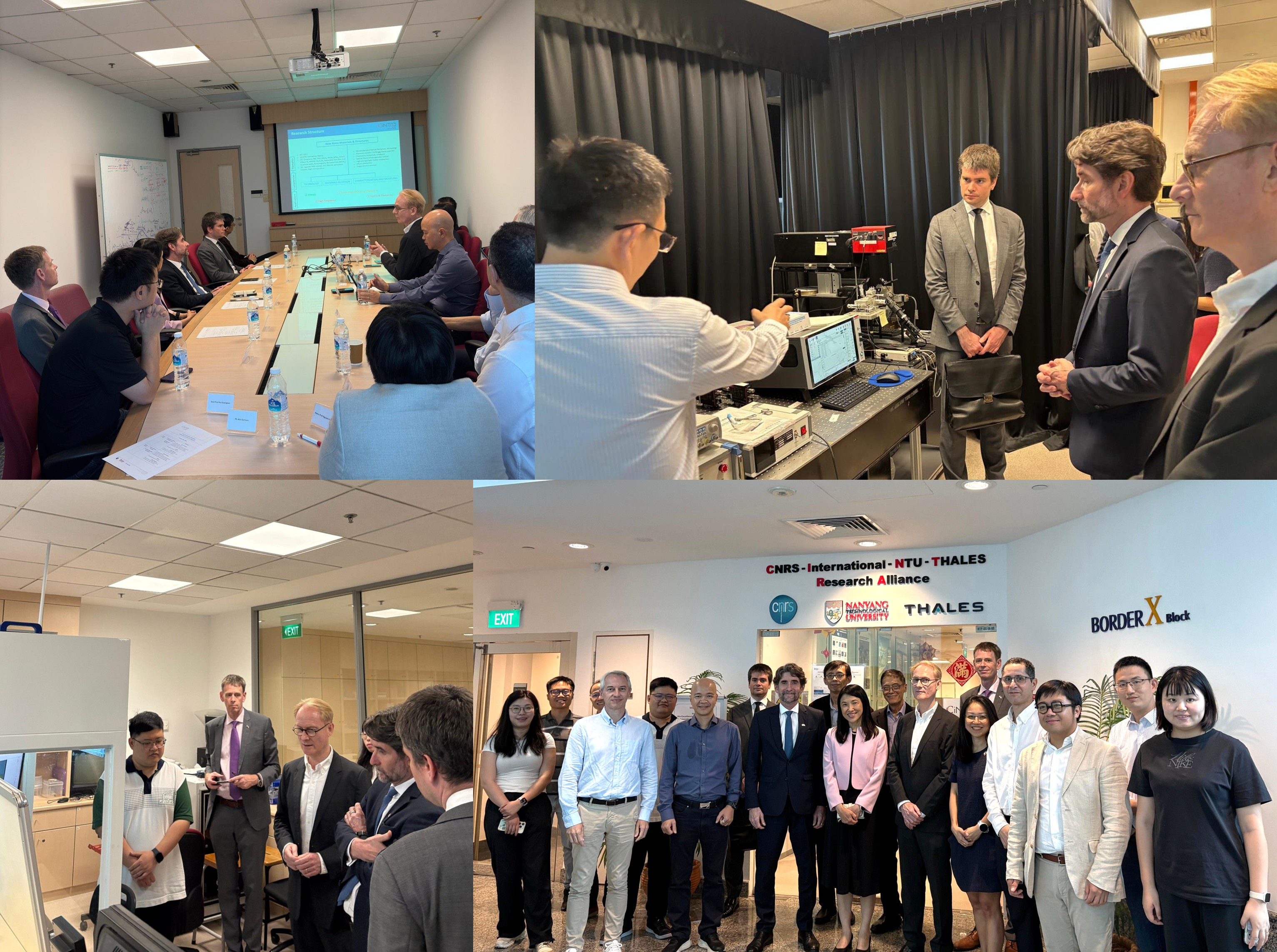 Ambassador visit - collage