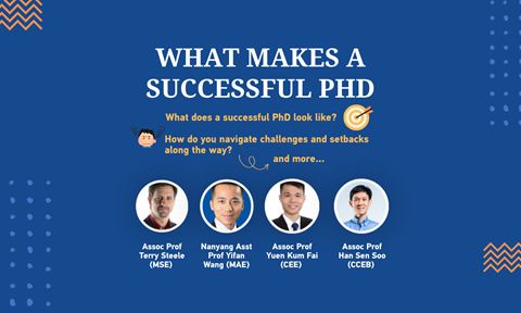 CoE PhD panel discussion - What Makes a Successful PhD