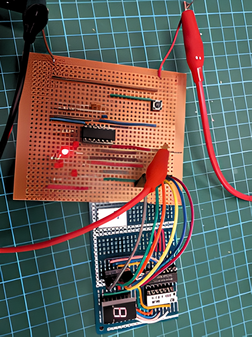Binary-coded decimal counter
