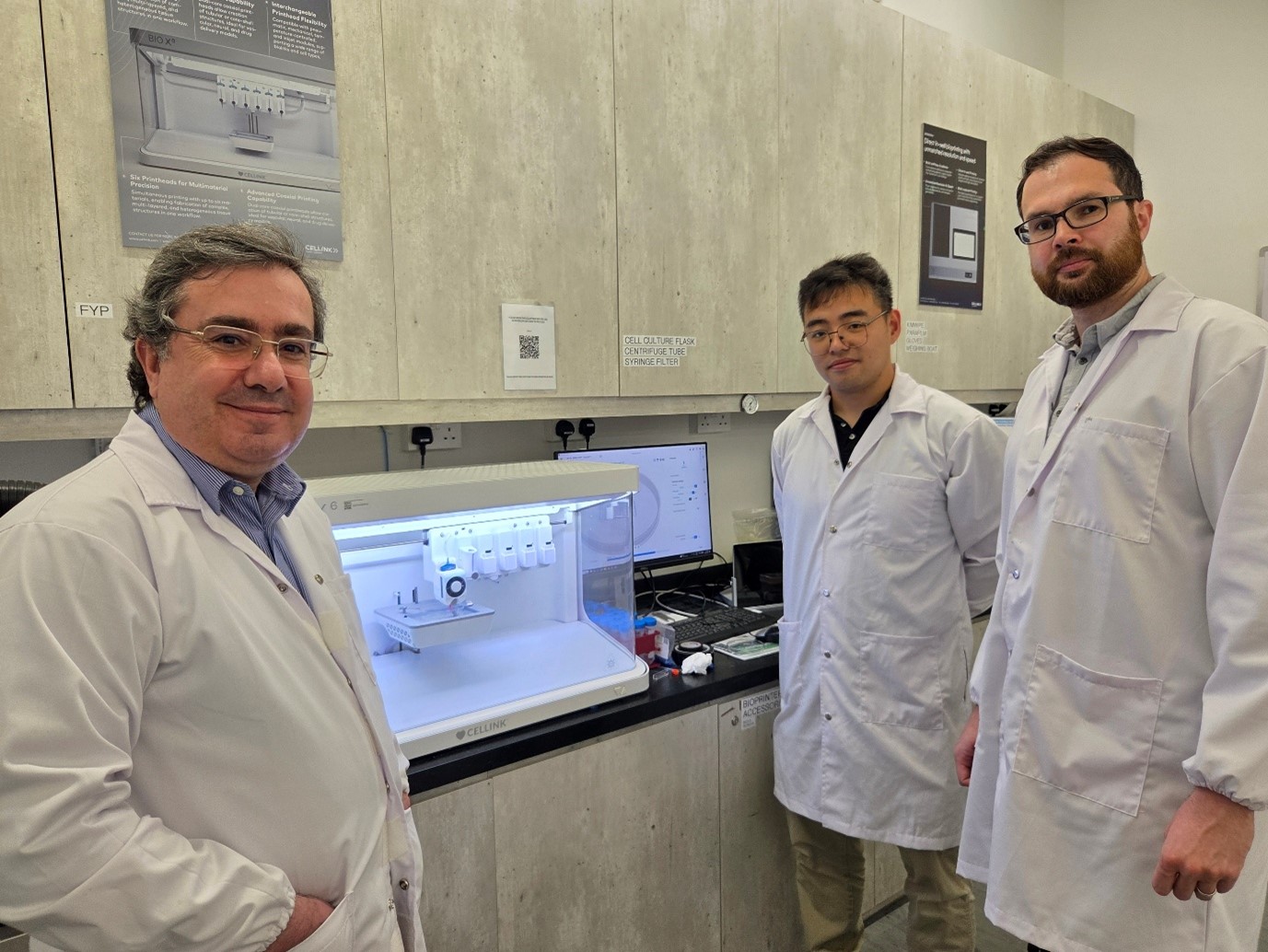 Prof Bartolo and his team