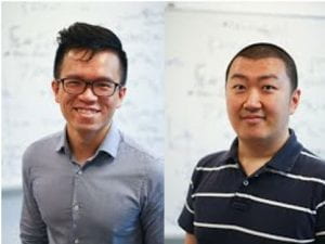 Asst. Prof. Justin Song and Dr. Li-kun Shi.