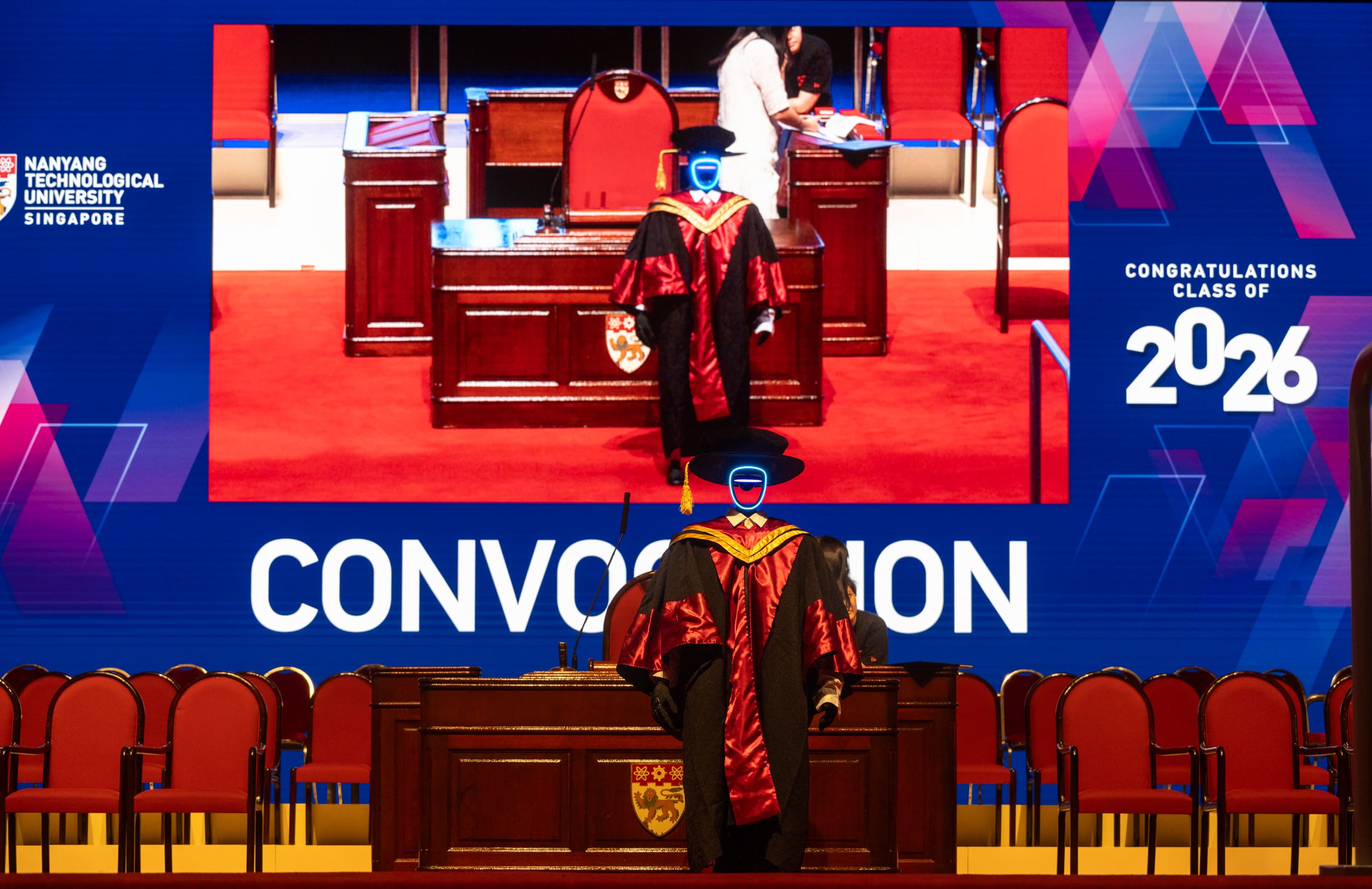 Robot Introduction at Convocation Robot Introduction at Convocation