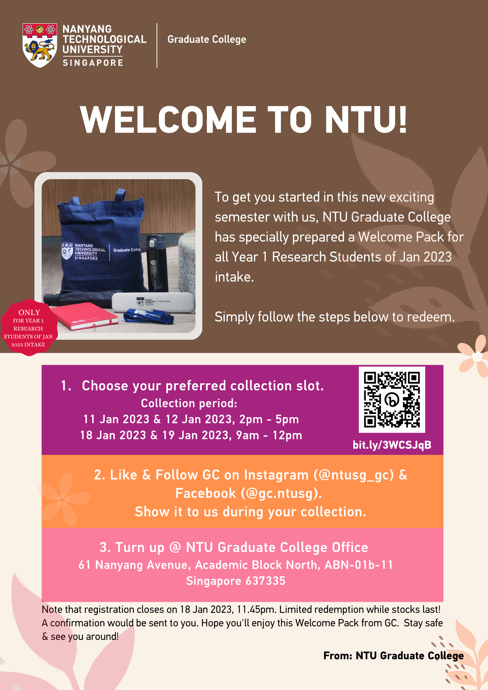 Welcome Pack 2023