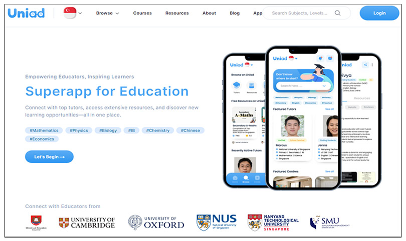 Uniad Webpage