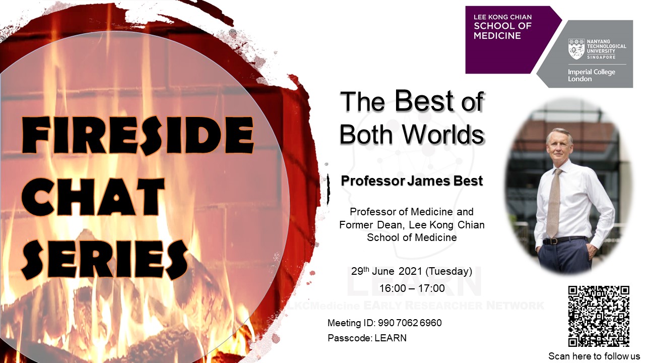 Fireside chat with Prof James Best