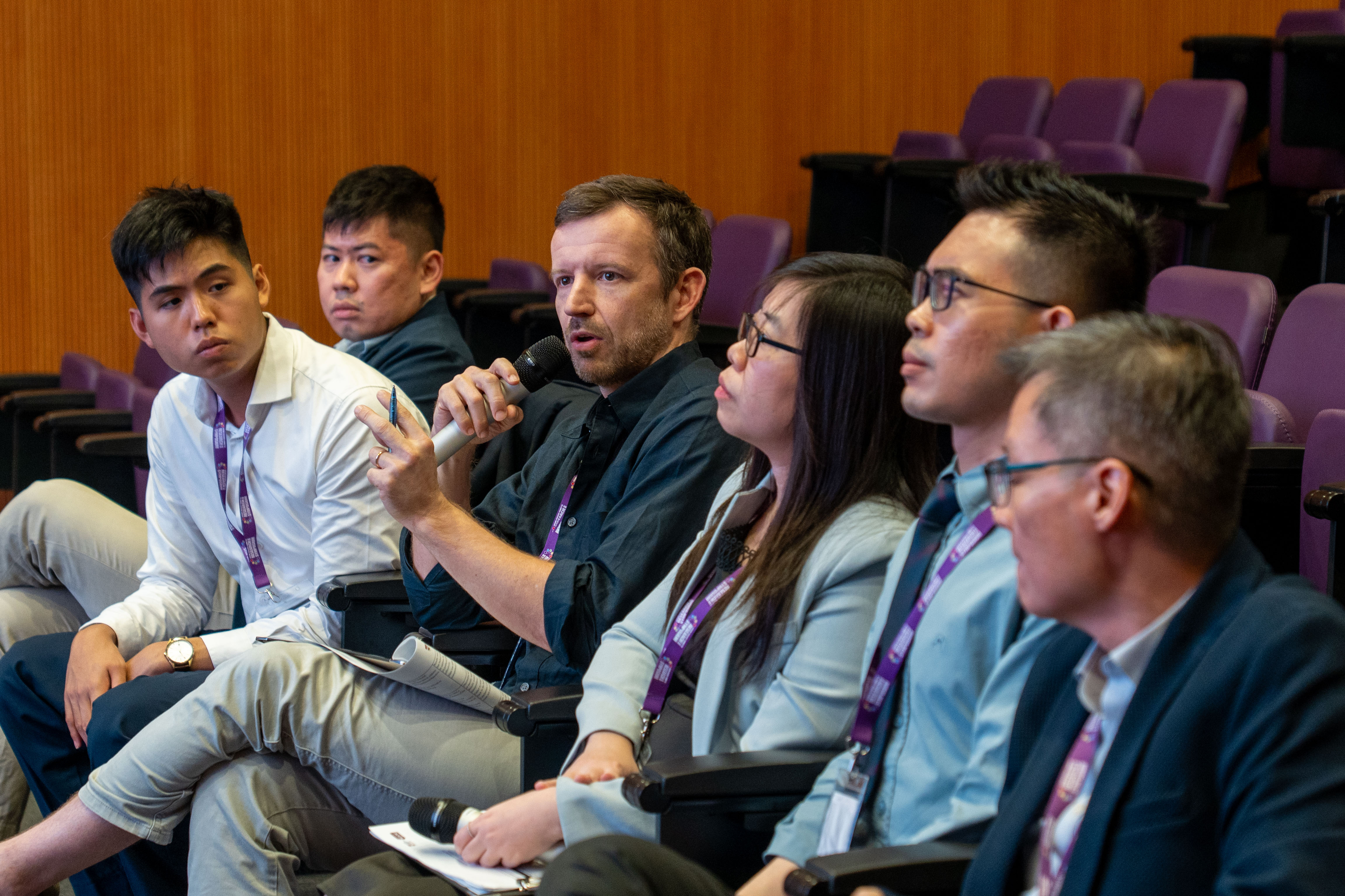 Judges during the Oral Presentation