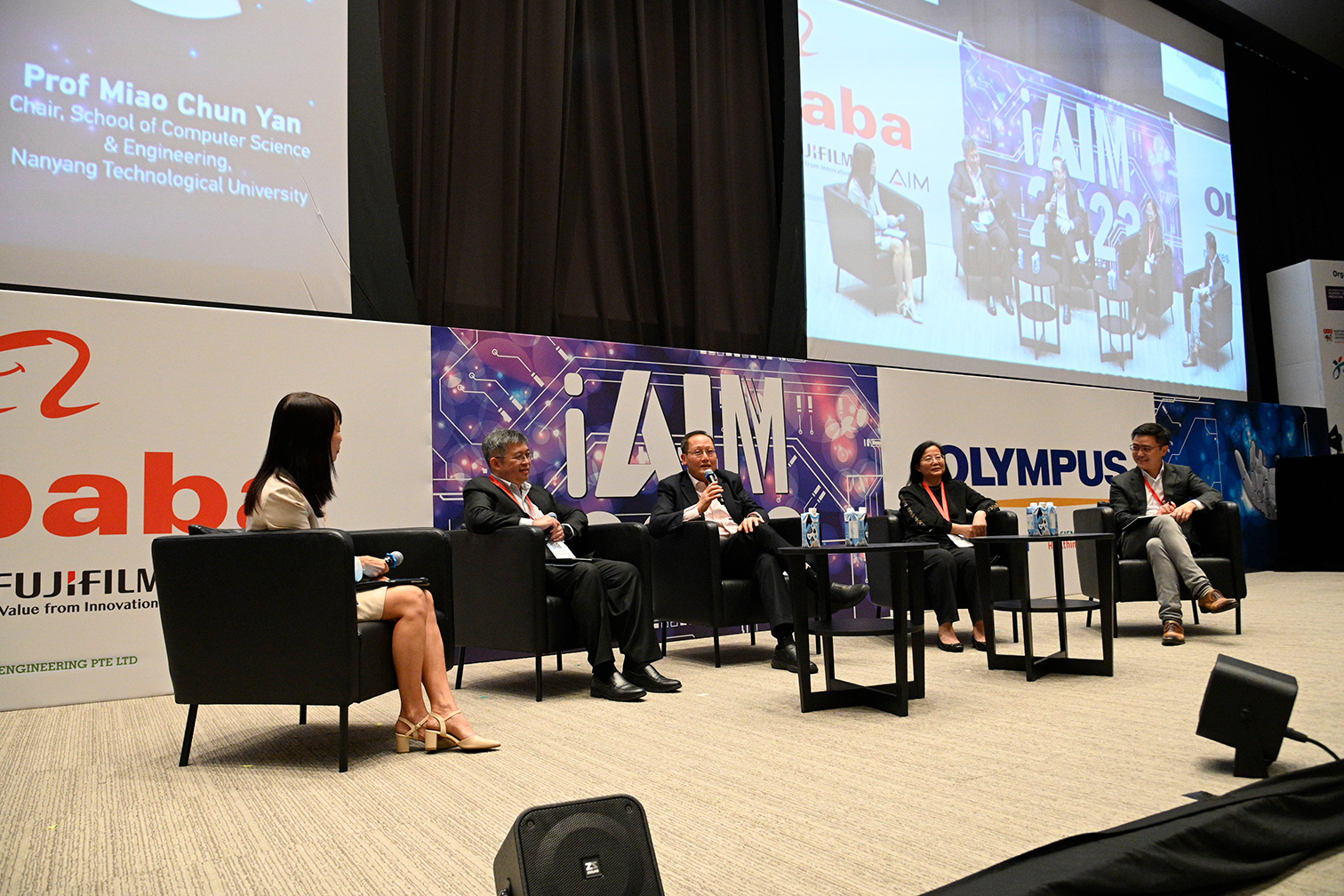 Dr Tan See Leng in Panel Discussion of iAIM 2023 Day 1