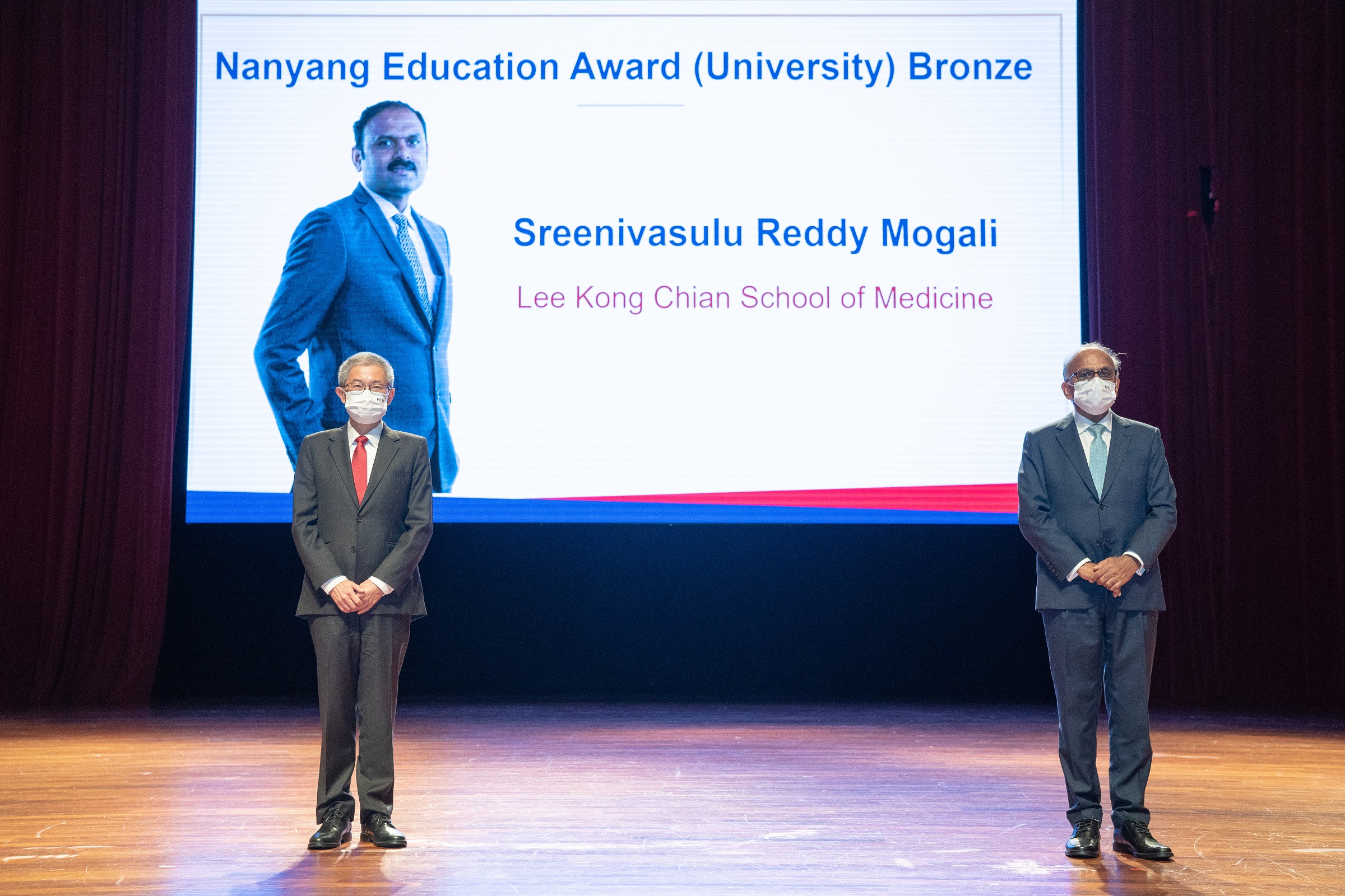 LKCMedicine's Outstanding achievements at Nanyang Awards 2021