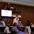 Calvin Tan, Senior Manager, Unmanned Systems Policy & Regulations, CAAS taking questions