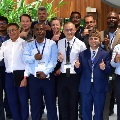 Thumbs up for a successful visit to ATMRI